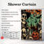 Scary Pop - 1 Piece Standard Shower Curtain-1946705859