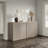 Cesiro 34.6'' Wide Buffet Sideboard With Adjustable Shelves-1827098052