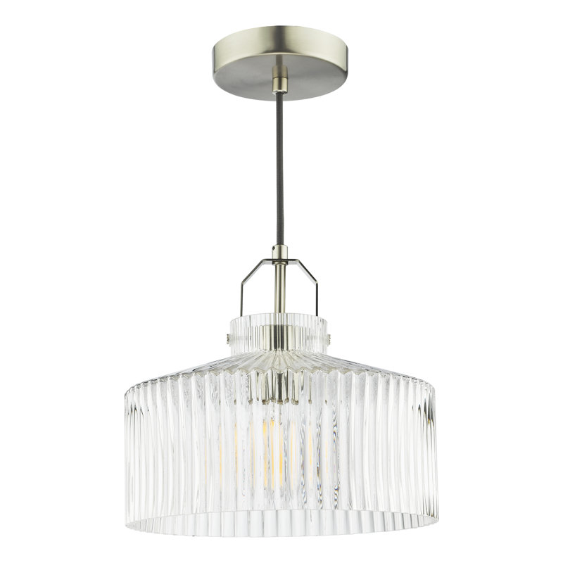 1 - Light Satin Nickel Pendant