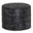 Distressed Black Genuine Leather