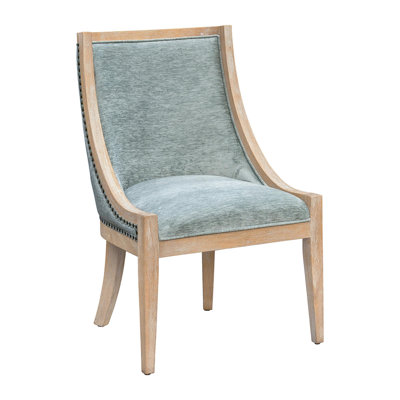 Upholstered Dining Chair with Nailhead Trim