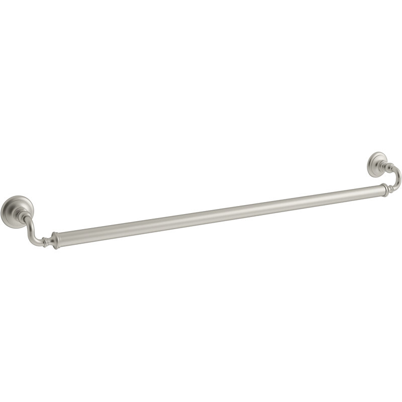 Kohler Artifacts Grab Bar, Vibrant Brushed Nickel, 18"W