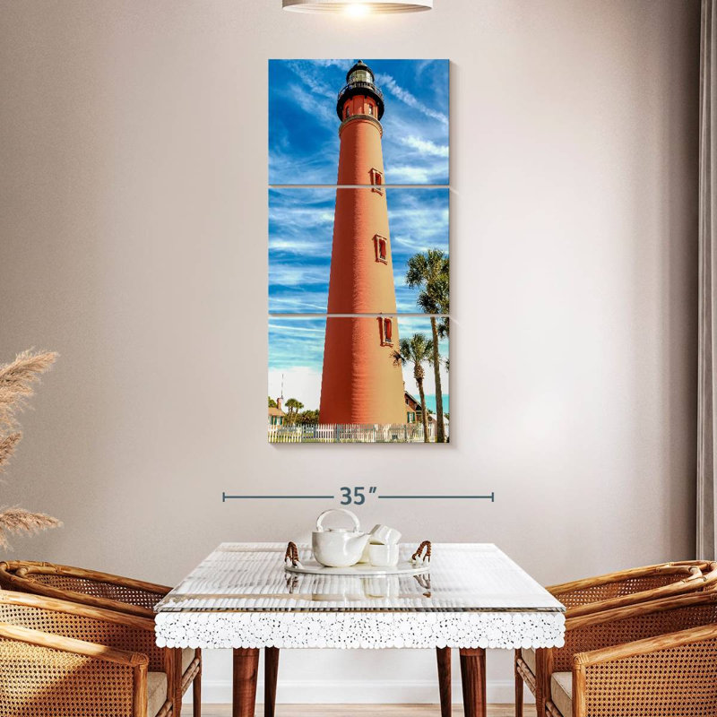 Ponce De Leon Lighthouse, 52" H x 24" W