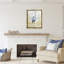 Modern Heron On Beach, reproduction d'art sur toile-884792533-884792531