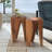Maze Solid Wood Side Table