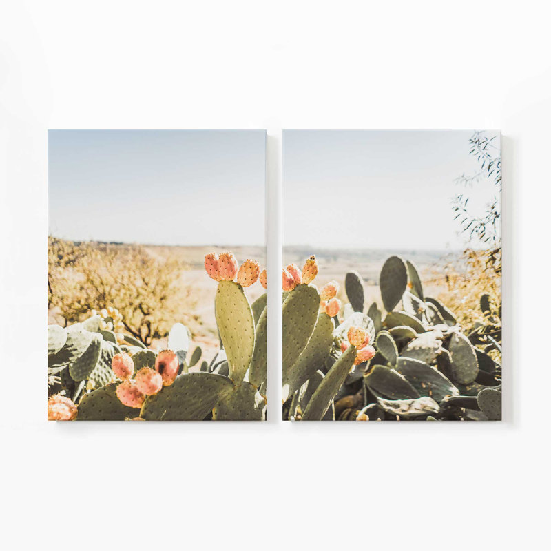 Nature's Jewels | 2 Panel Split Large Canvas Print, 48" H x 72" W