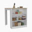 Table de salle à manger rectangulaire 1 pièce sans chaise