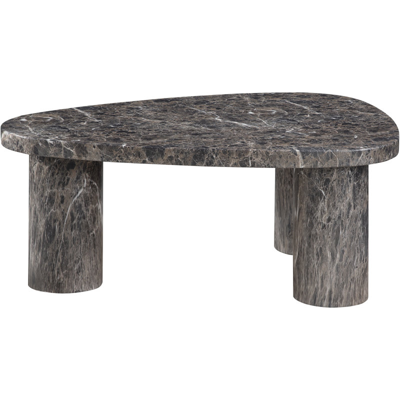 Table basse Teramo Amata, H 15 po x L 38 po x l 30 po, Brun