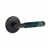Flat Black/Green Marble Handle