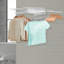Séchoir à linge mural pliable-1370129830