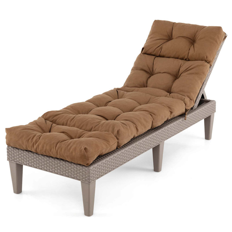 Coussin de fauteuil inclinable 73 po brun, 1, Brun