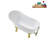 51.2'' x 25.6'' Soaking Acrylic Bathtub-72770399-76231117