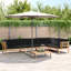 Ensemble de canapé de patio avec coussins 5 pièces Lark Manor-803263514-805014496-805014498