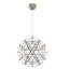 Lustre globe en acier inoxydable Mneke-29552658