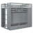Modern Loft Bed With Built-In Wardrobe & Remote Control LED Lights-946779148