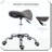 Ergonomic Rolling Stool Hydraulic Adjustable Swivel Chair