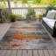 Tapis terre cuite lavable à la machine intérieur / extérieur Xhevrie-111825637