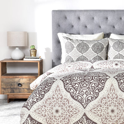 Belle13 Damask Duvet Cover