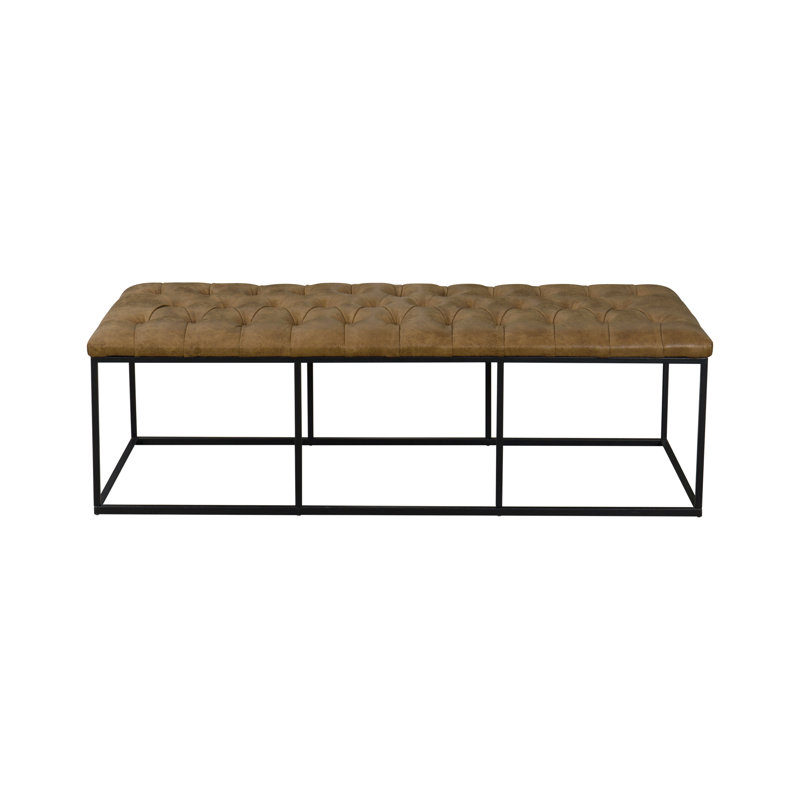 Banc en simili cuir Darren