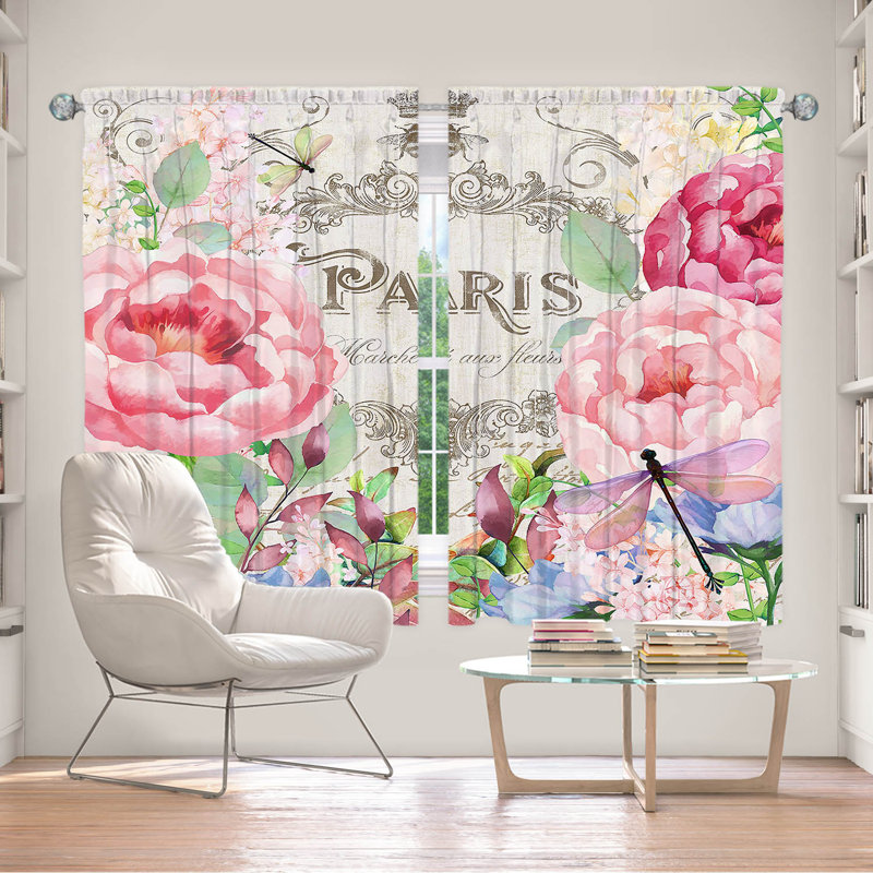 Paire de rideaux obscurcissant en polyester Wynnwood, L 40 po x L 61 po