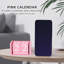 Rose bureau en bois blocs de bureau calendrier bloc perpétuel mignon bureau rose accessoires de bureau de style BCBG pour les femmes-126541324