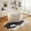 Fauteuil d'appoint rond surdimensionné et sans dossier-369695287