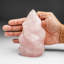 Polished Rose Quartz Flame Freeform From Brazil (1.5 Lbs)