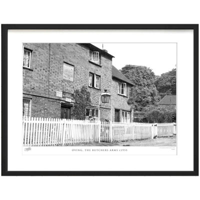 Oving, The Butchers Arms C1955 by Francis Frith - Single Picture Frame Print