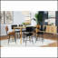La table à hauteur de comptoir Memmel Natural Sheesham et noire combine un style Mid-Century moderne avec une élégance et une durabilité contemporaines.