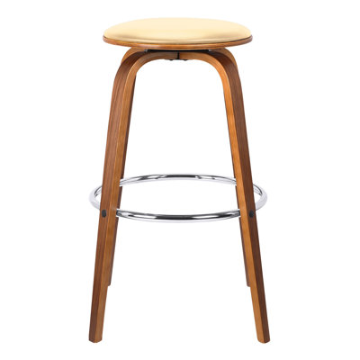Chaise de bar 25 po à hauteur de comptoir pivotante sans dossier 25 po