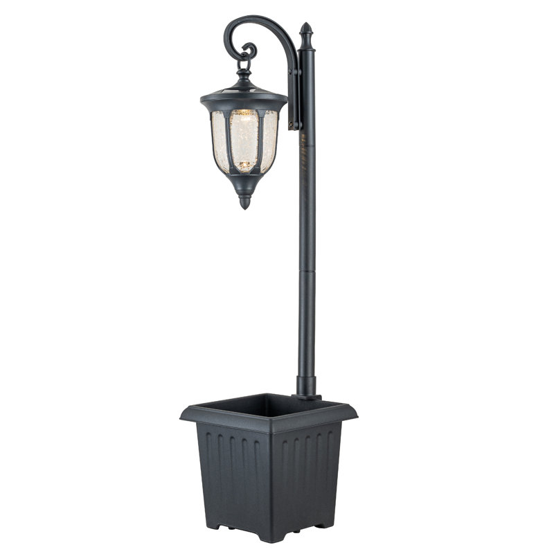 Lampadaire Craquelé Amaziyah (double)
