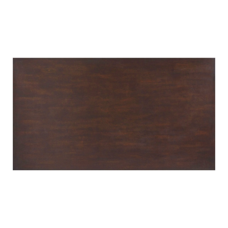 Blake Metal Base Dining Table, Gold, Expresso