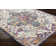 Cassville Power Loom Burgundy/Teal Rug