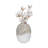 14" Imma Grey Glass Vase
