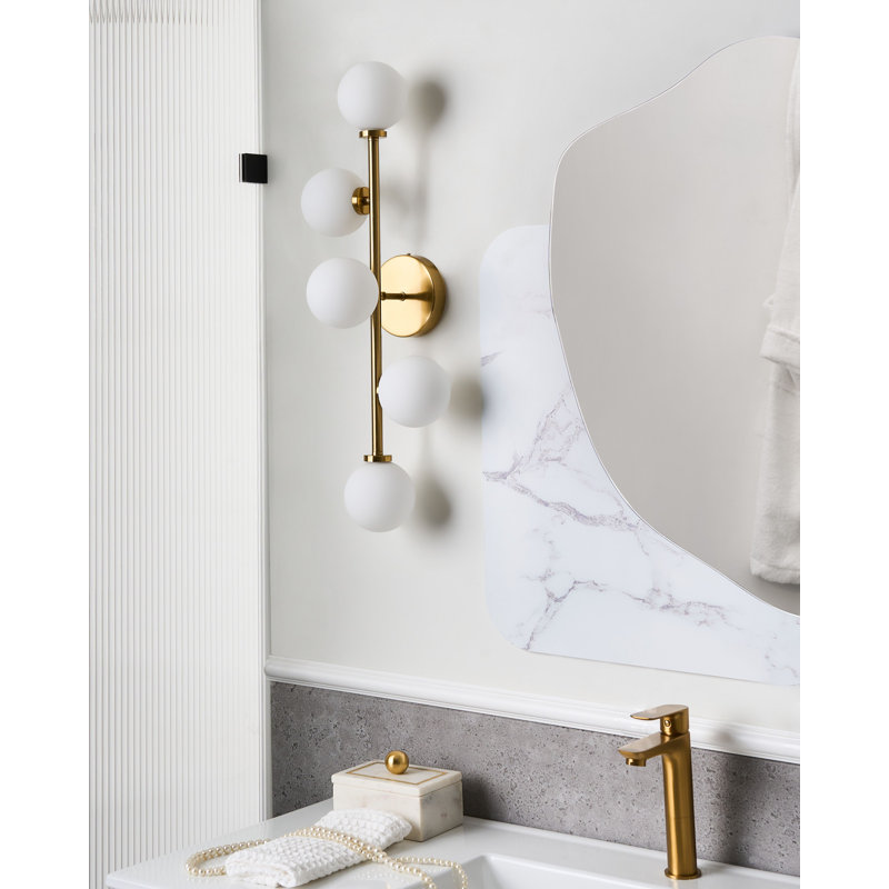 Iron Armed Sconce, Gold