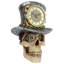 Horloge murale 7 "steampunk Mad Hatter