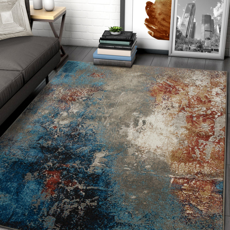 Floriean Indoor Rug, Rectangle 5' x 6'11"