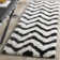 Tapis performance à chevrons touffeté à la main Hempstead Barcelona