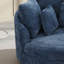 Fauteuil demi-tonneau moderne surdimensionné avec coussins l 59,8 po Modern-1229153649