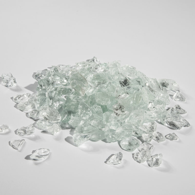 4kg Clear Fire Glass