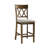Light Oak Finish Counter Height Chairs Set of 2