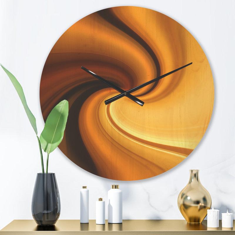 Solid Wood Wall Clock, Medium