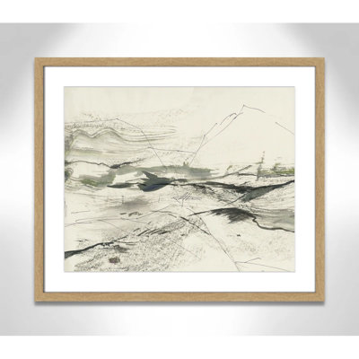 Green Sketches Print by PI Studio