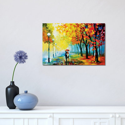Fall Drizzle 1 Piece Painting on Canvas