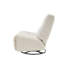 33.1" Wide Modern Comfortable Chenille Swivel and Glider Manual Recliner-1182281467