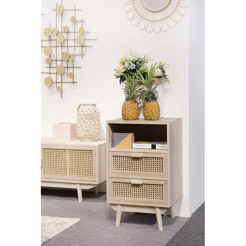 Cephei 42cm W Bedside Table