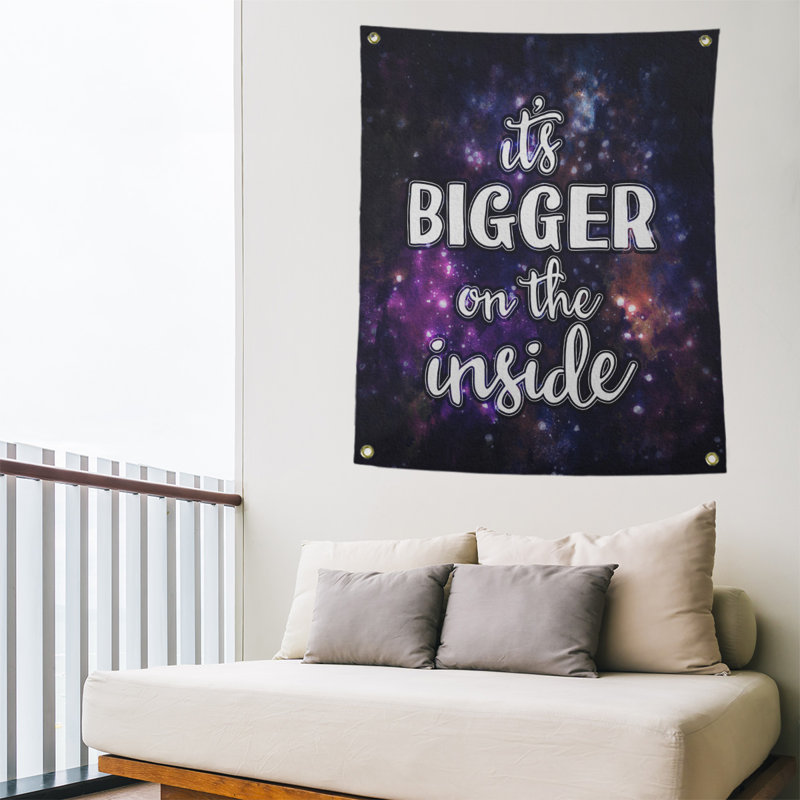 Tapisserie en polyester space citation adventure, H 36 po x l 26 po