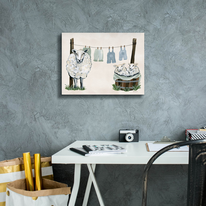 Art mural sur toile par August Grove, H 12 po x l 16 po x P 0,75 po
