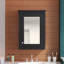 Wall Mounted Bathroom Storage Cabinet With Mirror And Adjustable Shelves, Ideal For Over Toilet Use And Space Saving In Modern Bathrooms-1736202466