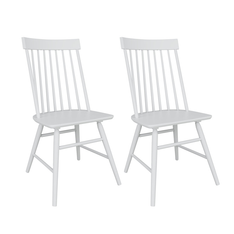 Chaises de salle à manger en ardoise, Blanc